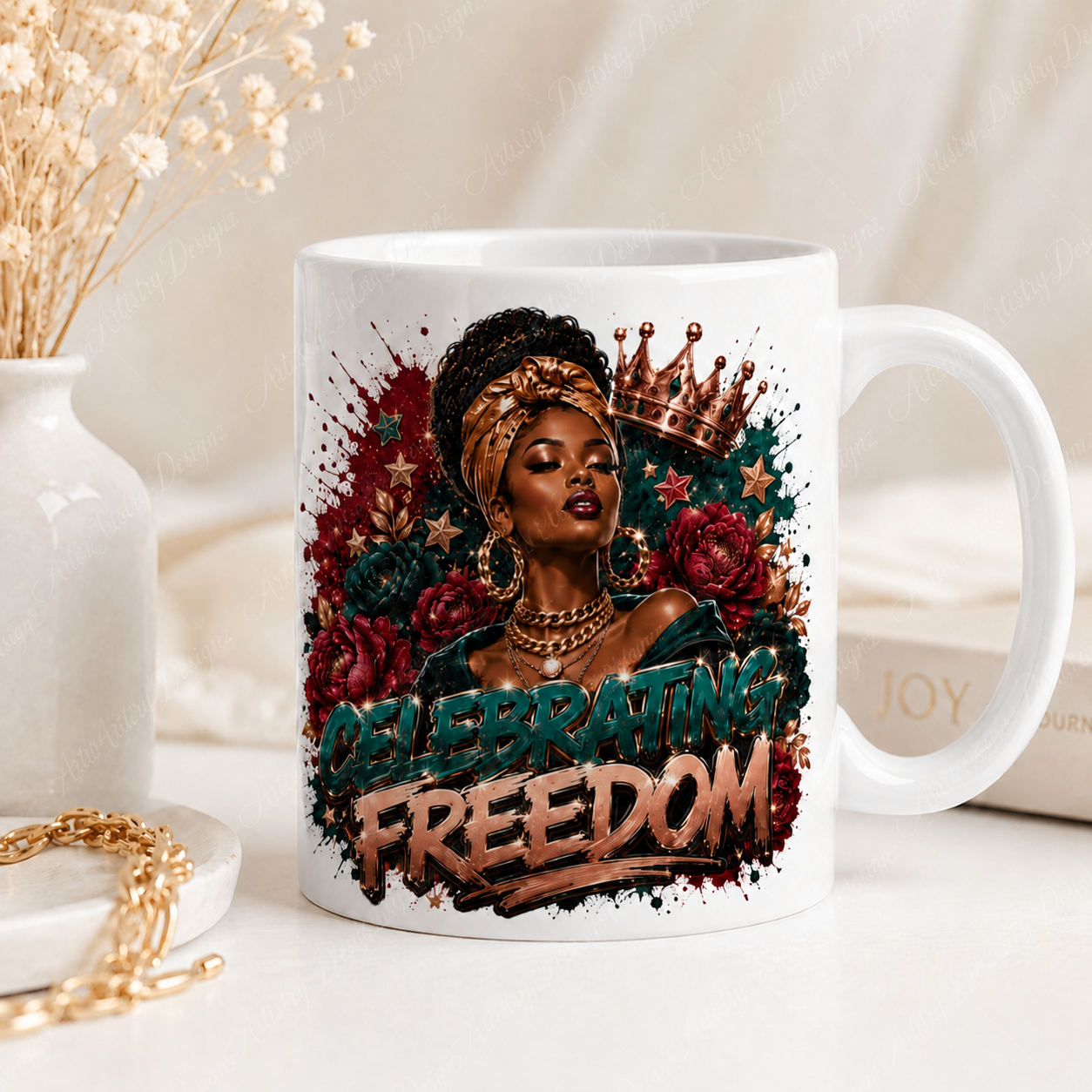 Juneteenth PNG Bundle Black History Freedom African American Woman Clipart - Image 6