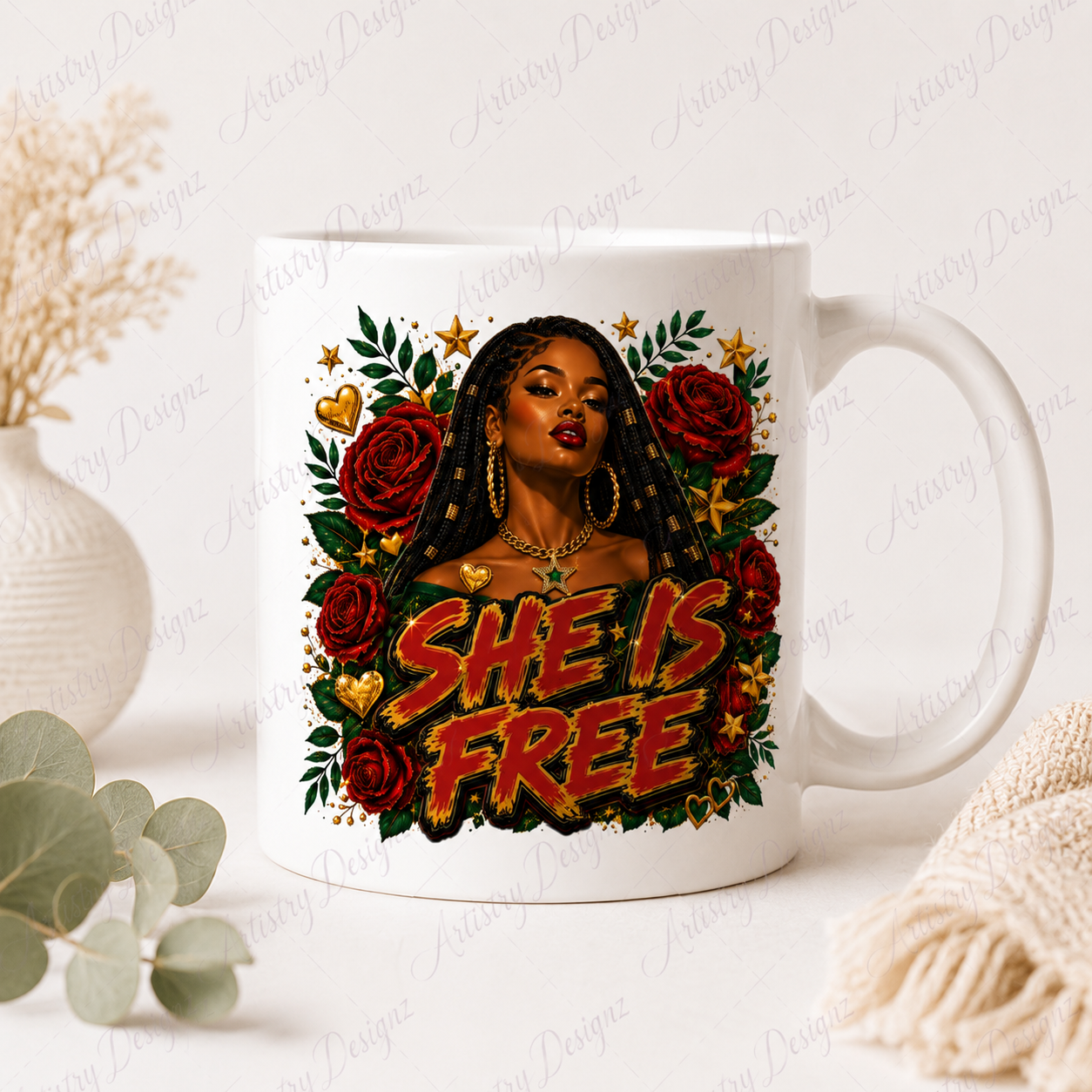 Juneteenth clipart PNG Bundle Black History Freedom African american woman png files - Image 5
